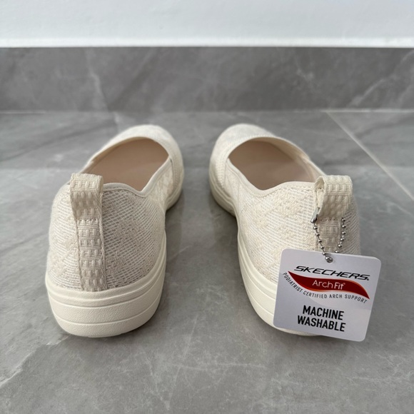 Women’s Skechers Arch Fit Inspire Washable Slip Ons Nova Lace Shoes Size 8.5 - Picture 8 of 16